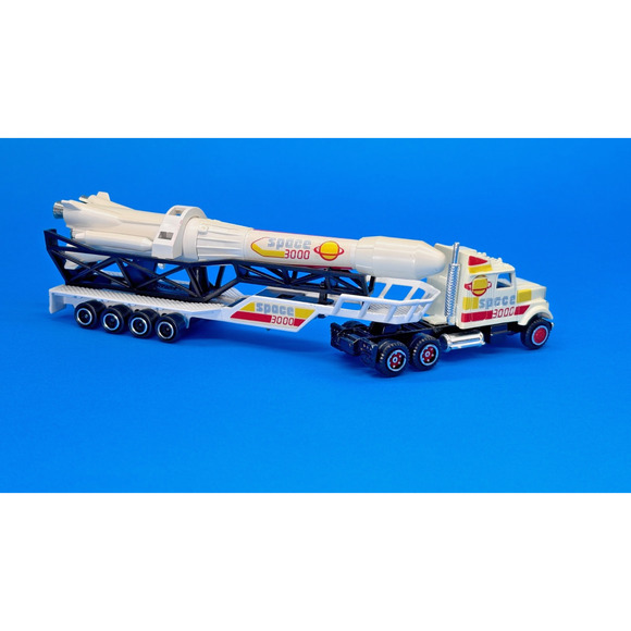 Majorette HO Scale Transport Semi Truck Trailer 600 Series #610 NASA Space 3000 - Picture 5 of 16